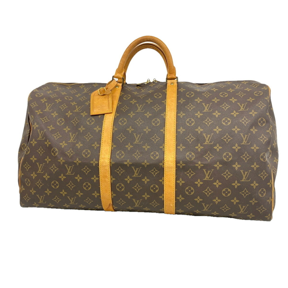 Louis Vuitton Bags - Boston Monogram Keepall 60 M41422 Brown Men's & Women's